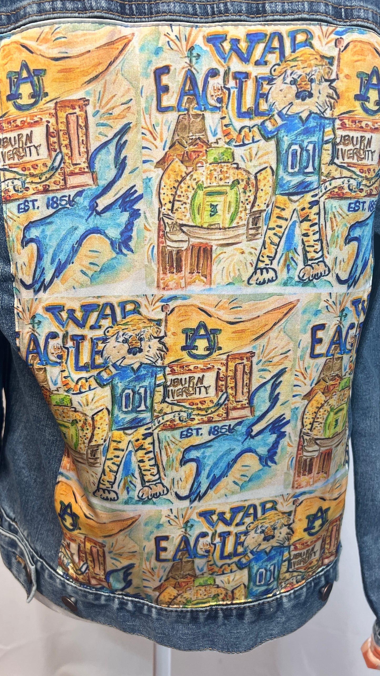 Auburn Tigers Denim Jacket