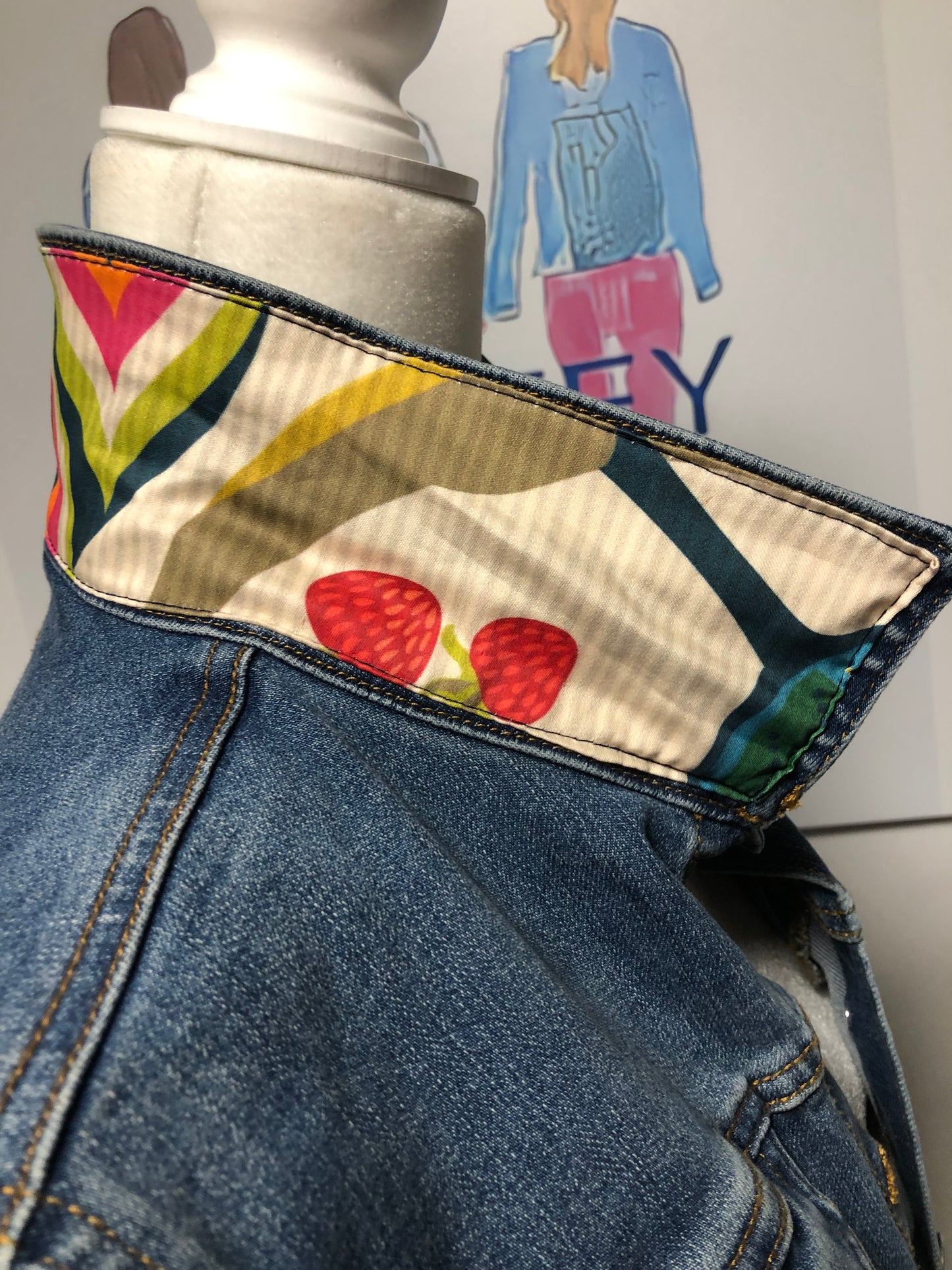 Peacocks and Flowers