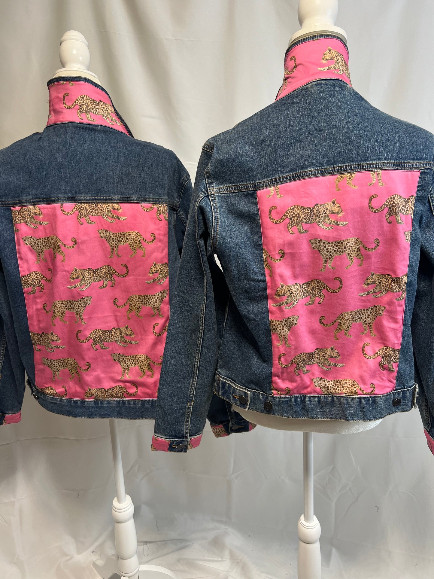 Sale Leopard Parade Pink Jacket Large, Medium, Small