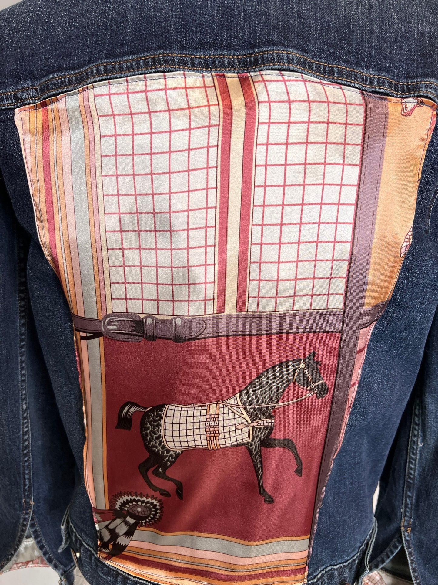 Sale-Finish Line -Blue Denim Jacket Xs