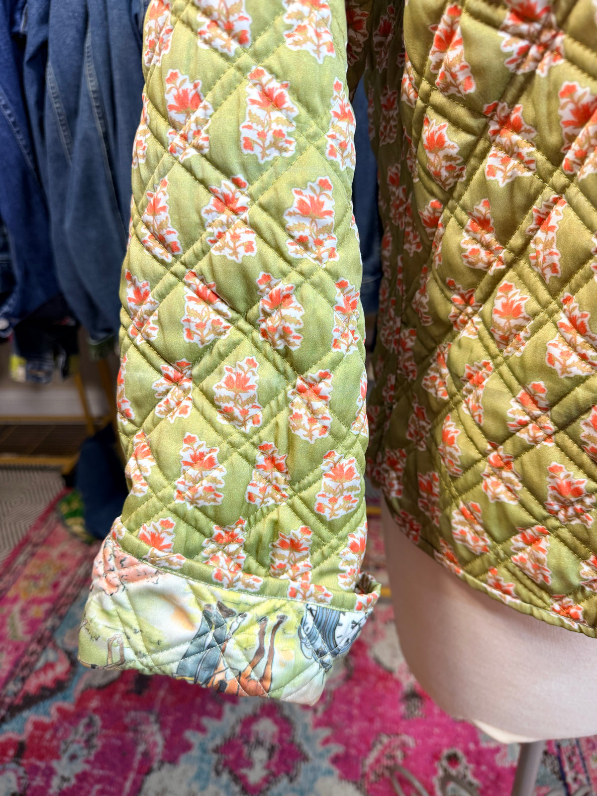 Quilted Paddock | Reversible Artist Jacket
