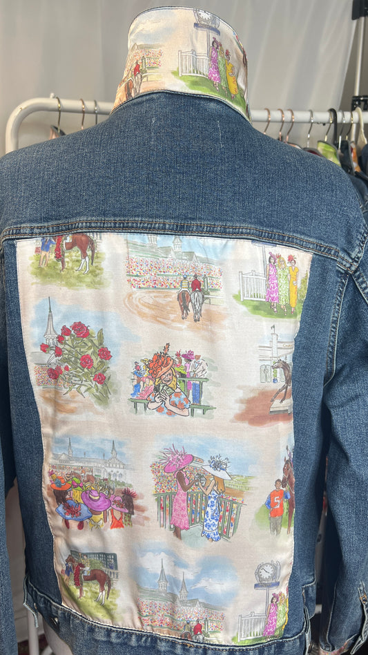 Kentucky Derby Fun- Tan Background