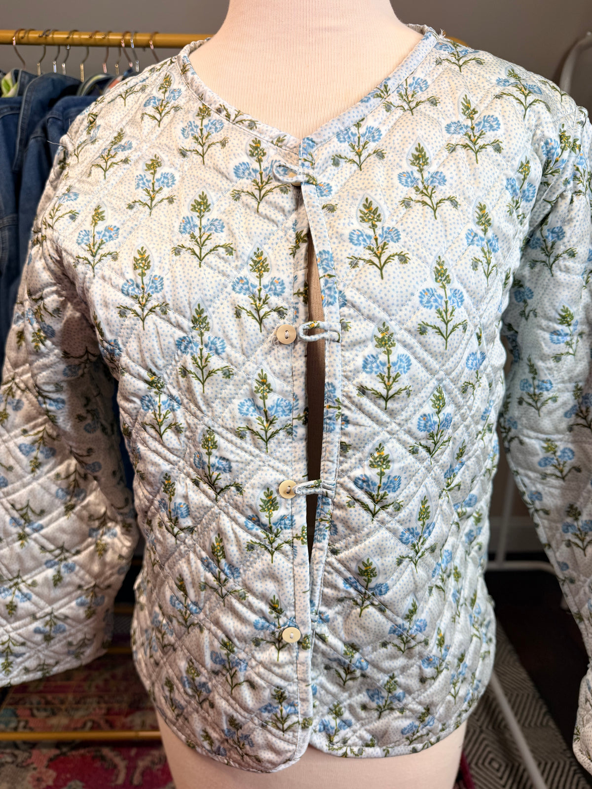 Quilted Derby Fun | Reversible Artist Jacket
