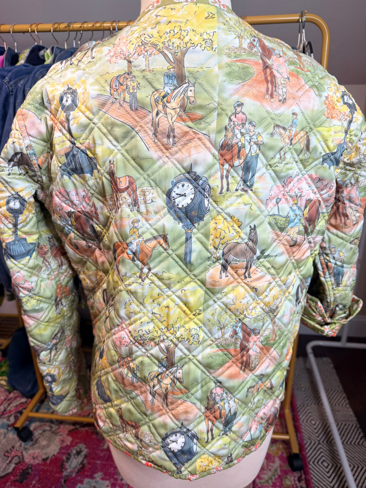 Quilted Paddock | Reversible Artist Jacket