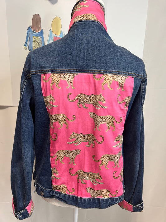 Sale Leopard Parade Pink Jacket Large, Medium, Small