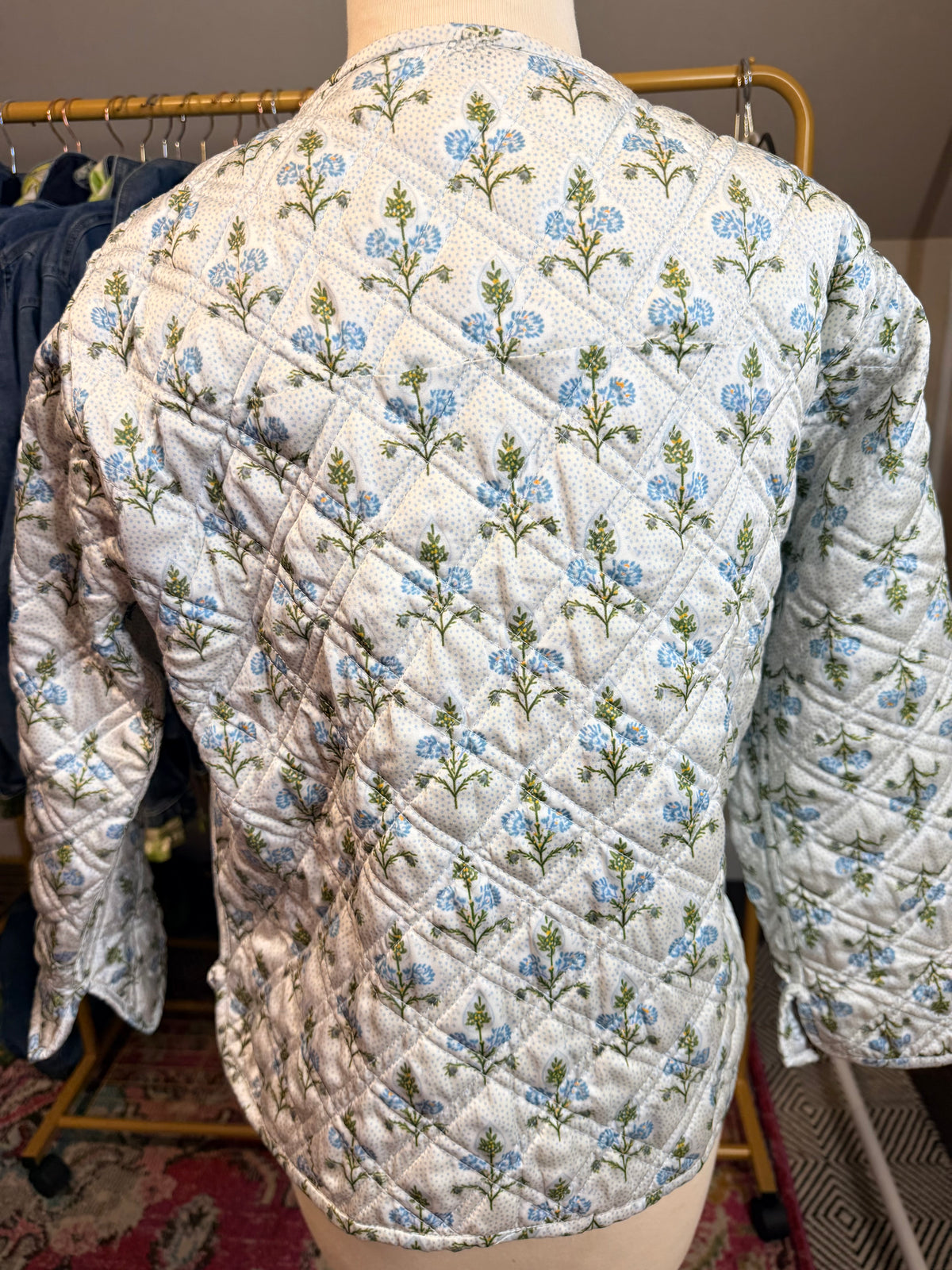 Quilted Derby Fun | Reversible Artist Jacket