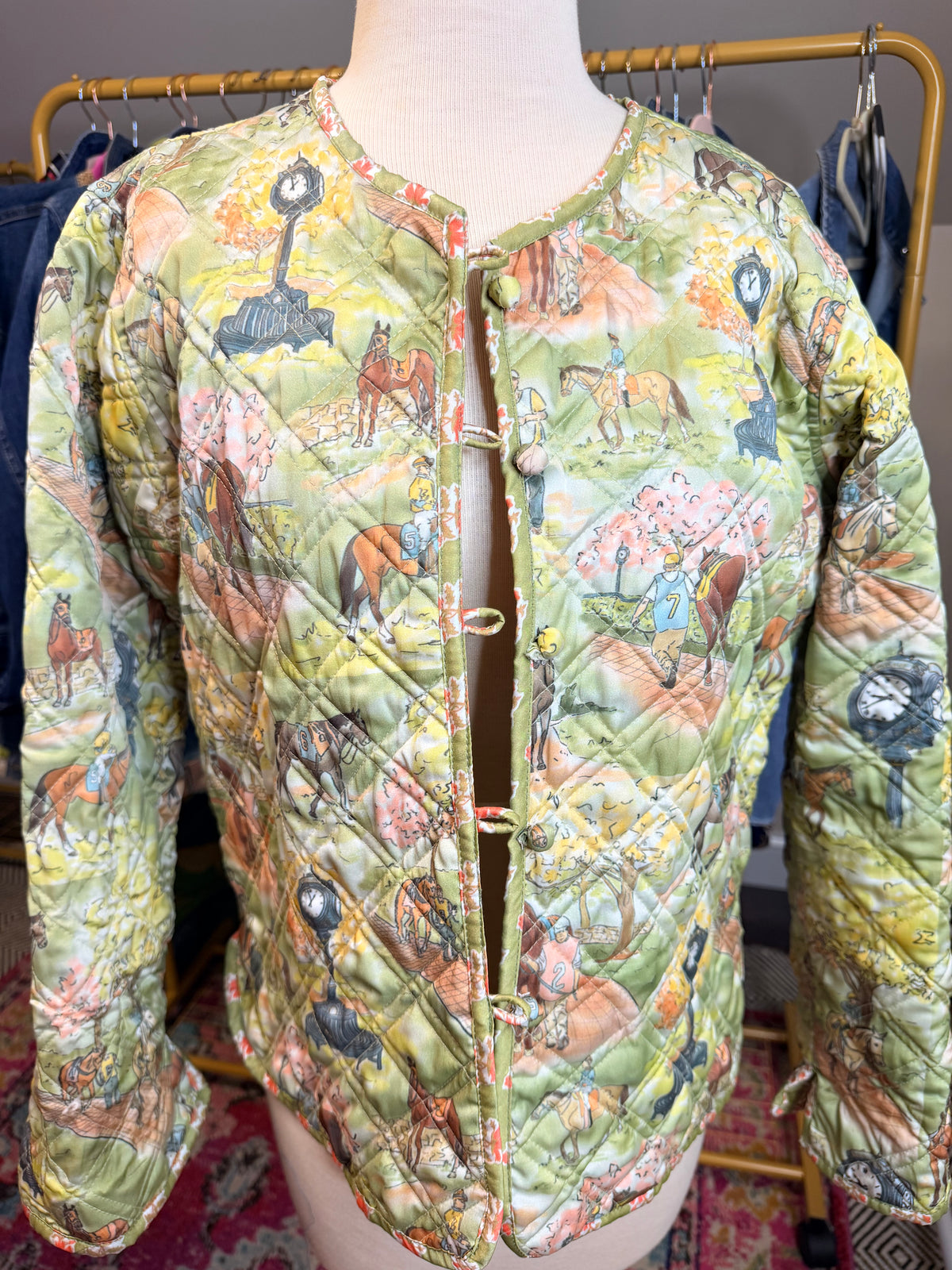 Quilted Paddock | Reversible Artist Jacket