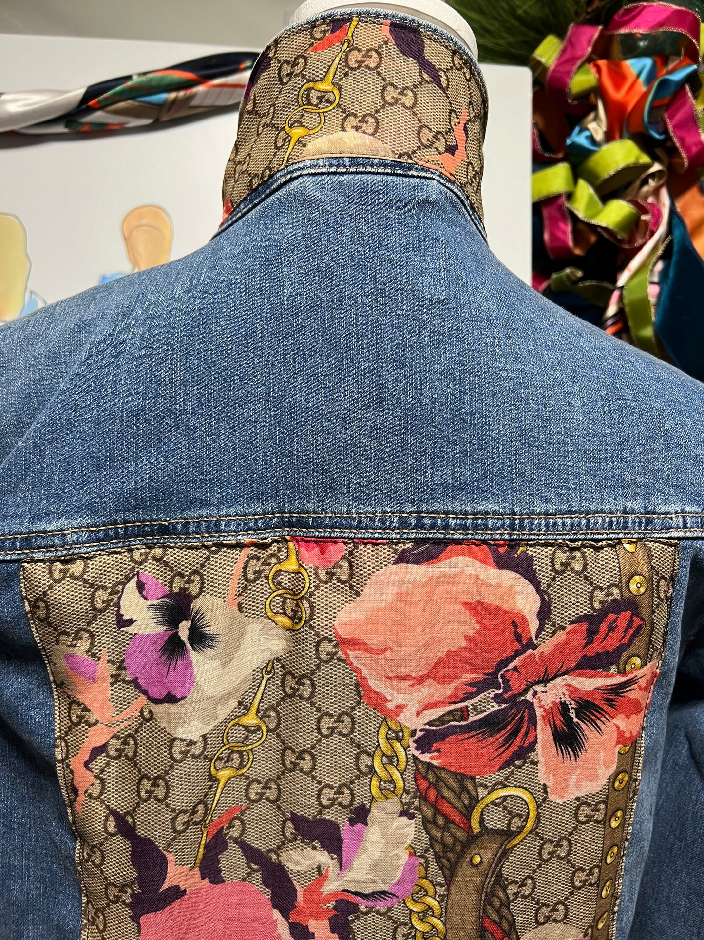 Poppy Pink Monogram Jacket