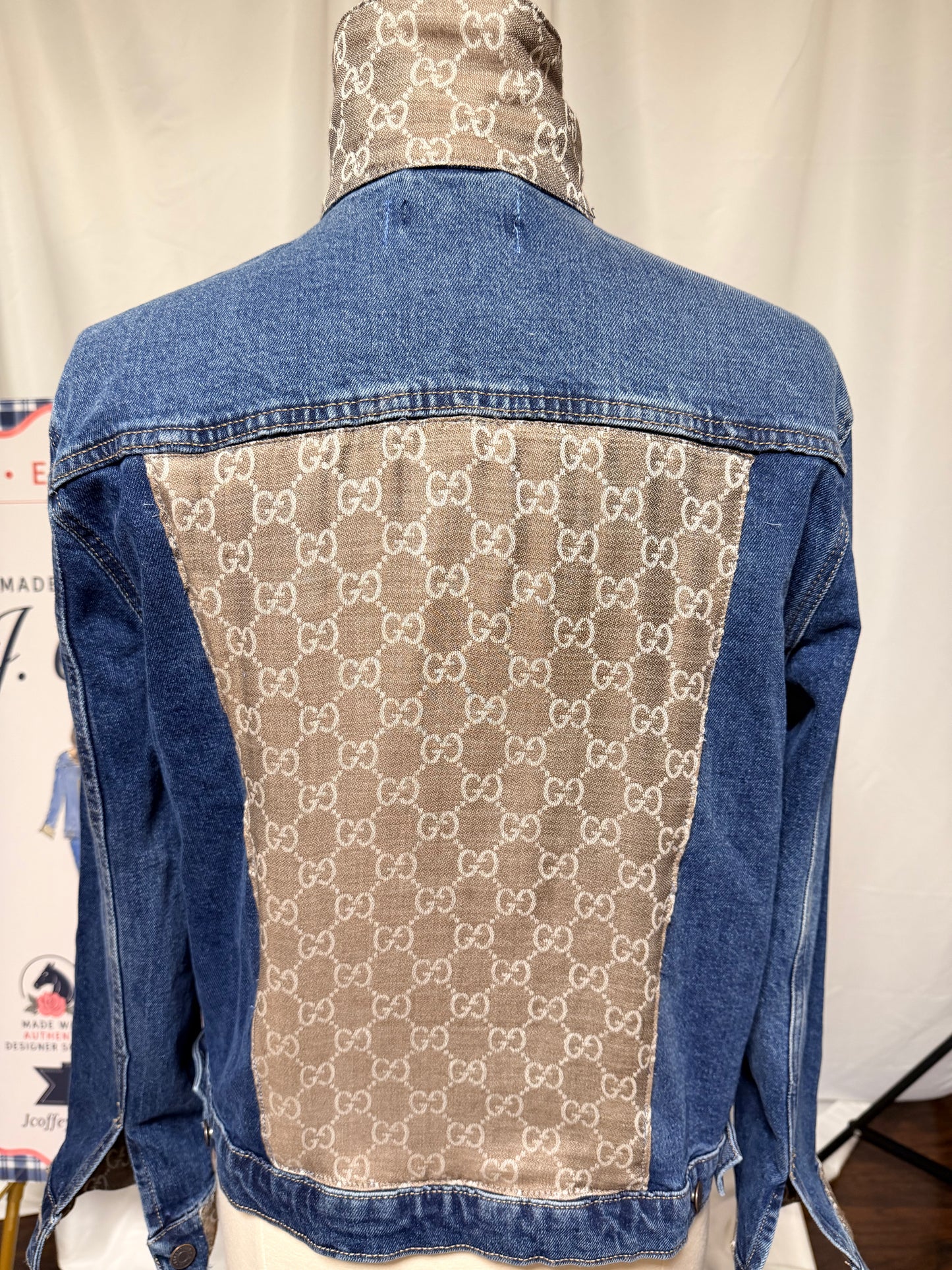 Neutral GG Denim Jacket
