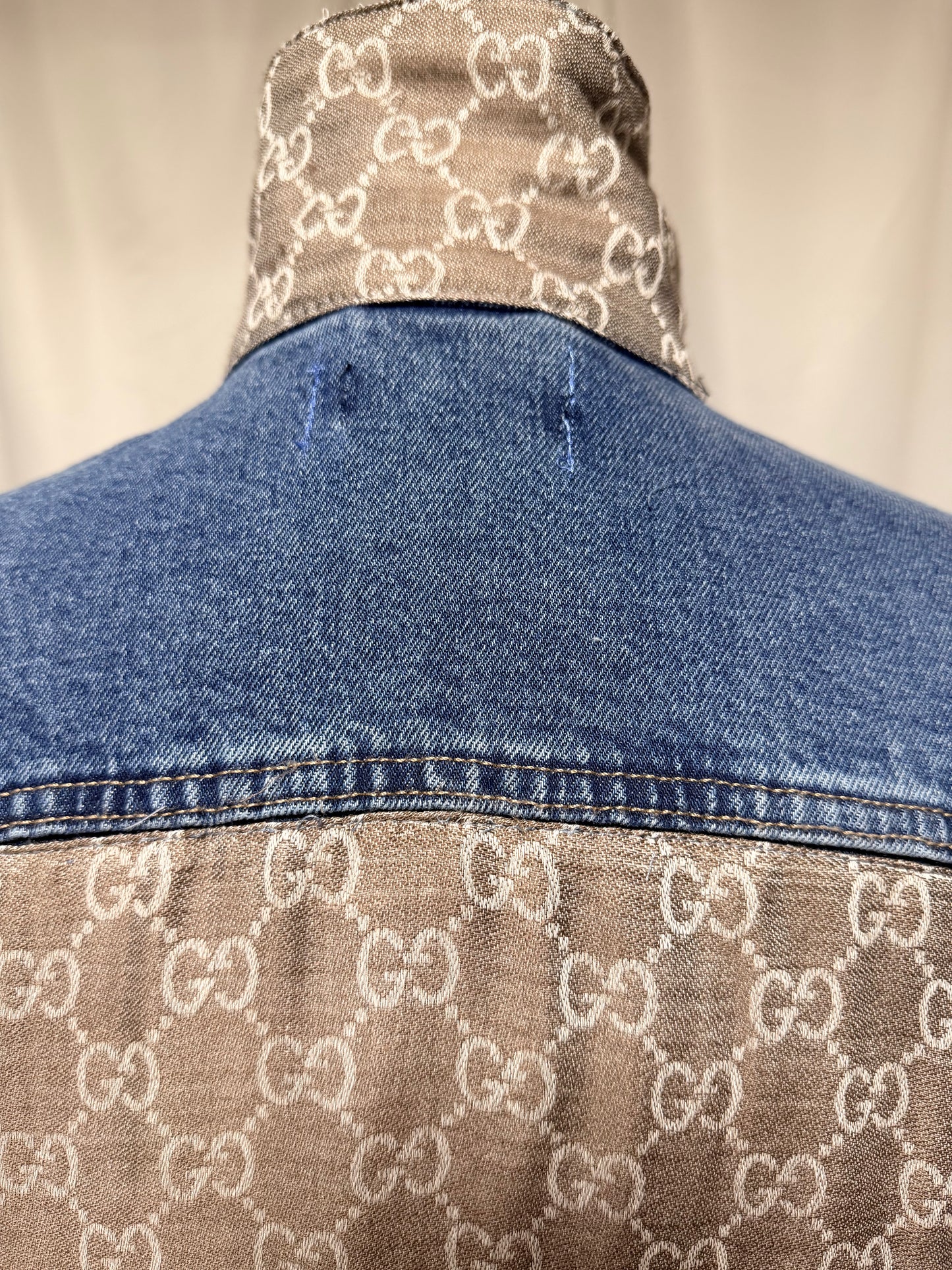 Neutral GG Denim Jacket