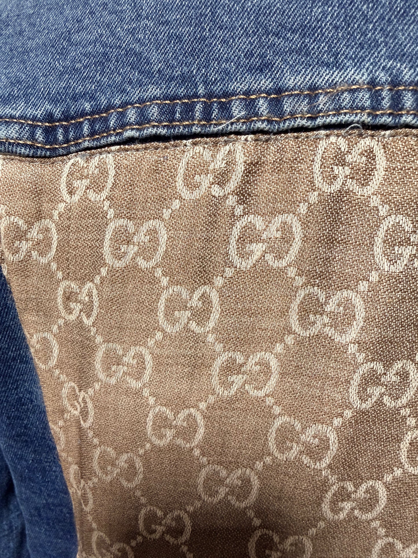Neutral GG Denim Jacket