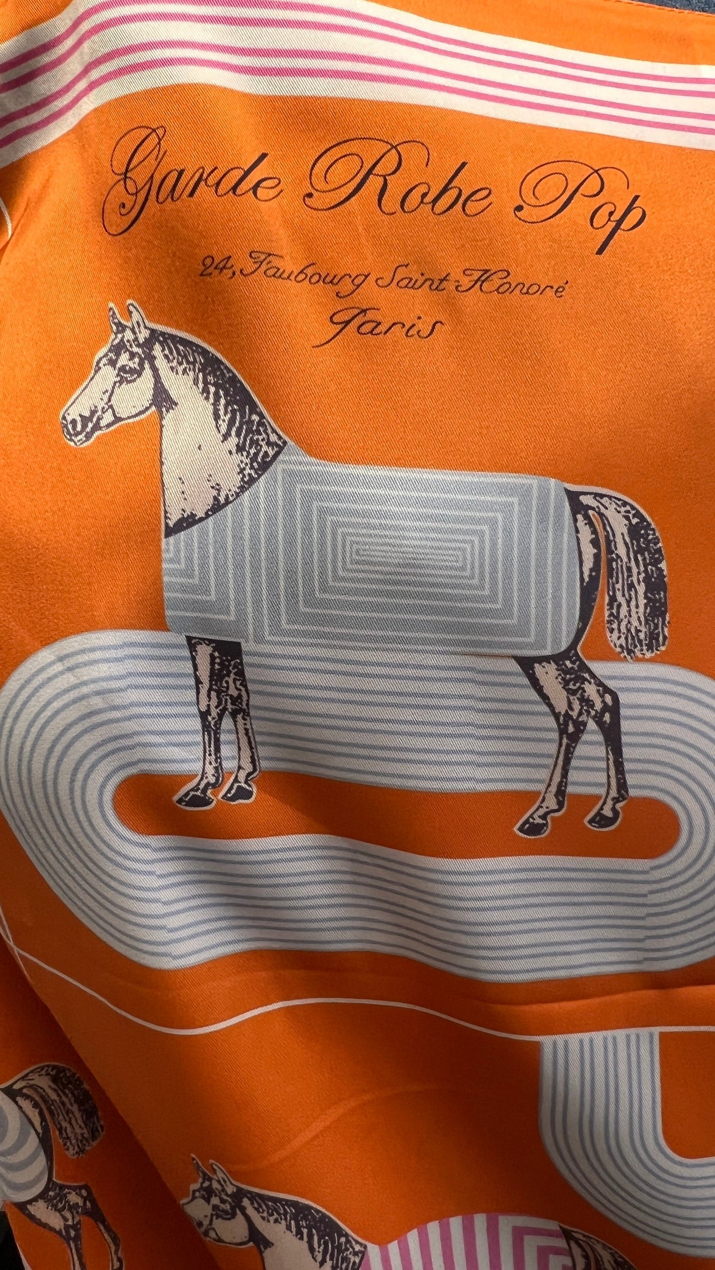 SALE Horse track silk jacket