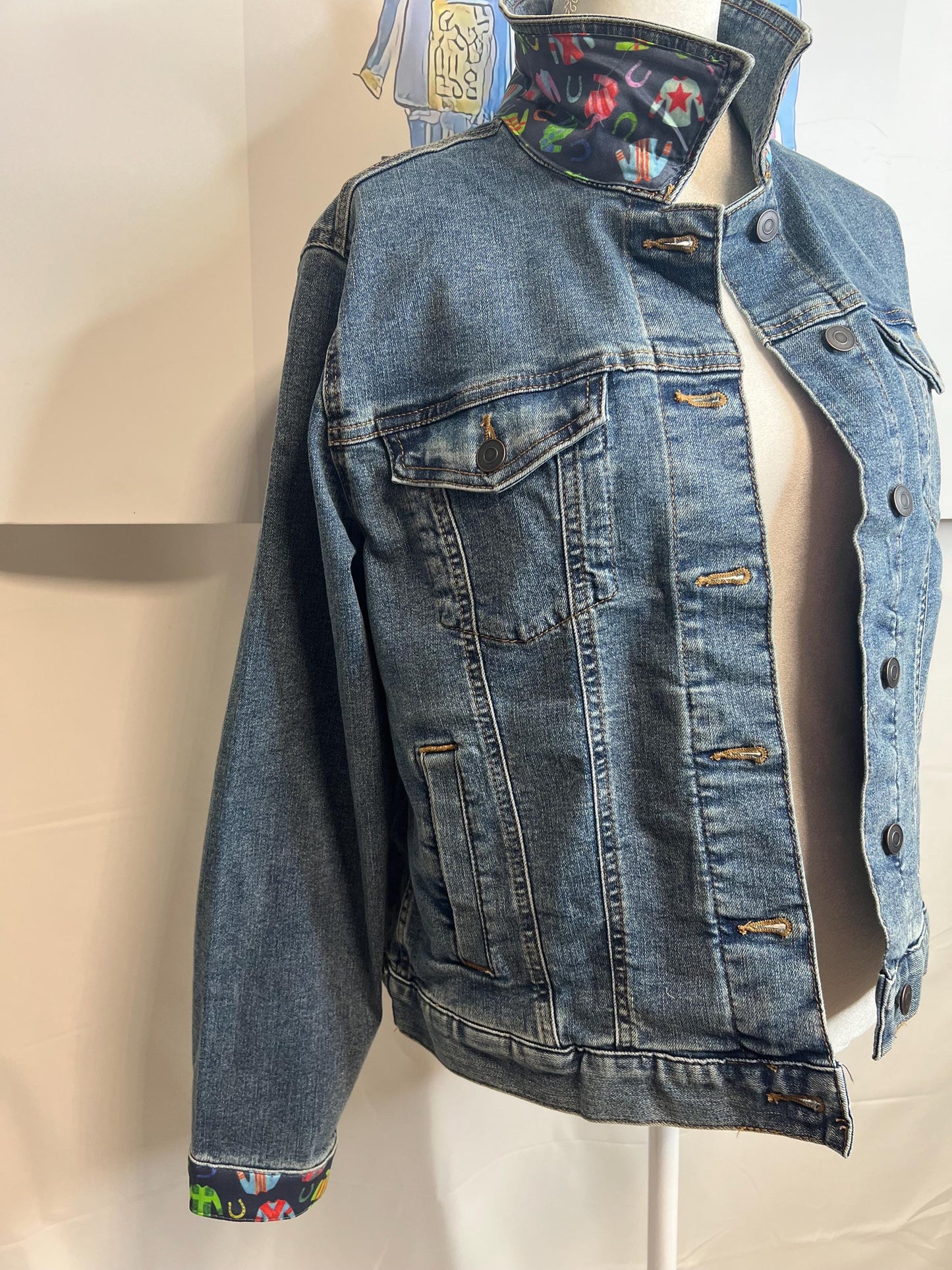 Sale Navy Jockey Silks small